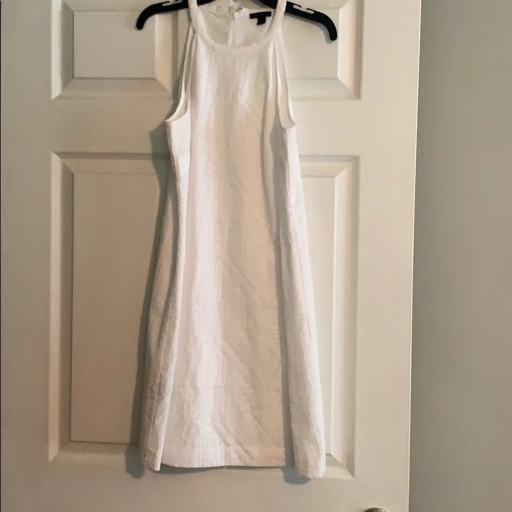 Ann Taylor High Neck A-Line dress